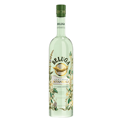 Vodka infusée BELUGA ADRIATIC BOTANICALS CONCOMBRE MENTHE - Beluga