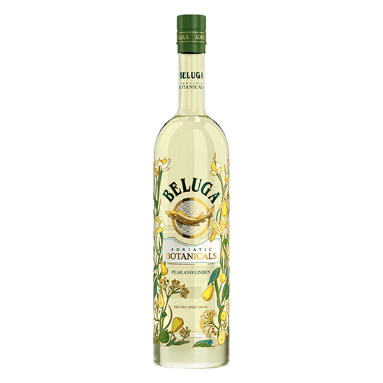 Vodka infusée BELUGA ADRIATIC BOTANICALS POIRE TILLEUL - Beluga