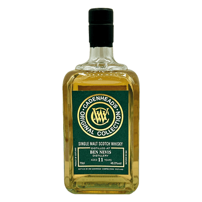 Whisky Cadenhead Ben Nevis 11 ans - embouteilleur indépendant - Cadenhead