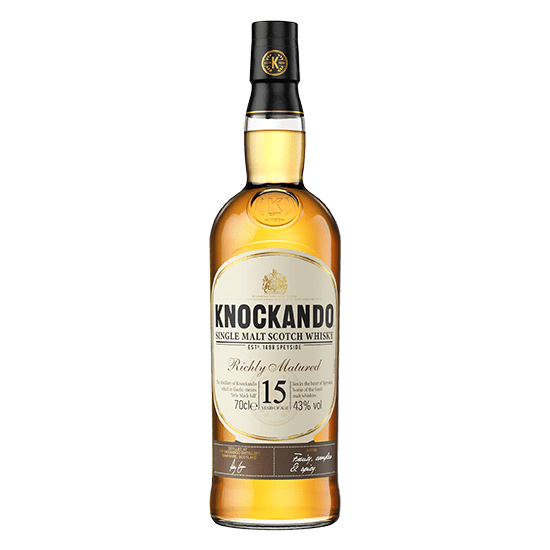 Whisky écossais Knockando Richly Matured 15 ans - les nouveautés - KNOCKANDO