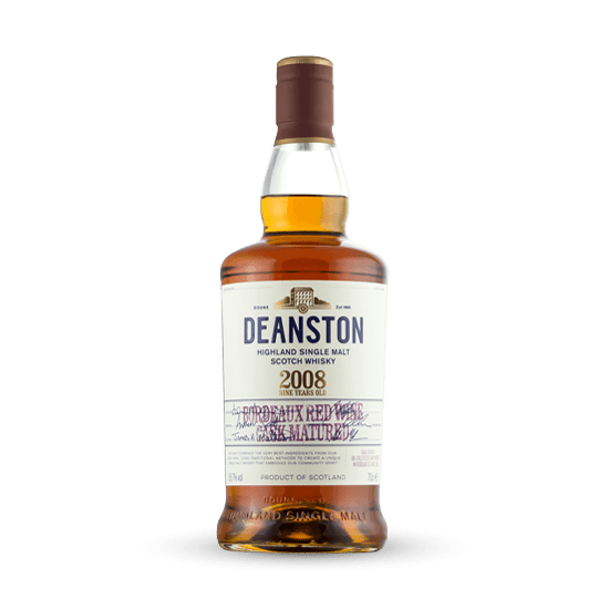 2008 Red Wine Matured - 9 ans - Single malts - DEANSTON