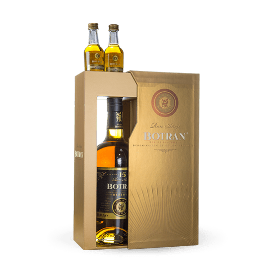 Botran 15 ans coffret 2 miniatures - Coffrets rhum - BOTRAN