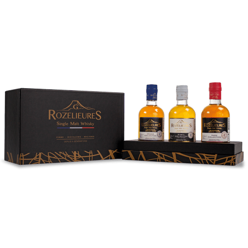 Coffret découverte whisky français Rozelieures 3x20cl - Coffrets whisky - G. ROZELIEURES