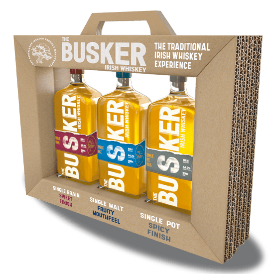 Coffret découverte whisky irlandais The Busker - Coffrets whisky - THE BUSKER