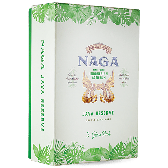 Coffret Naga Java Reserve 2 verres - Les arrangés - NAGA