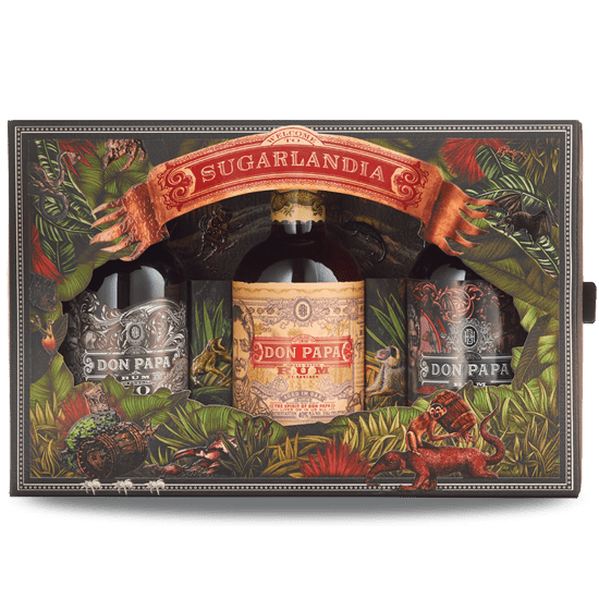 Coffret rhum Don Papa Super Premium Tripack - Coffrets rhum - DON PAPA