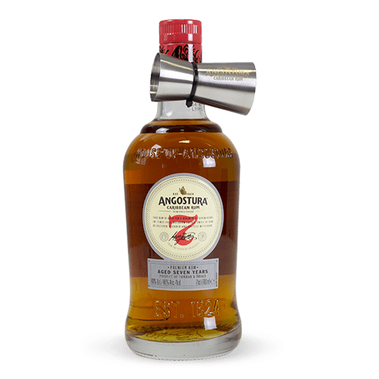 Coffret rhum vieux Angostura 7 ans Jigger - Coffrets rhum - ANGOSTURA