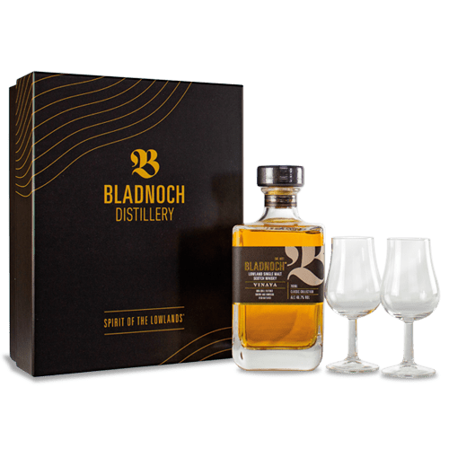 Coffret whisky écossais Bladnoch Vinaya 2 verres - Coffrets whisky - BLADNOCH