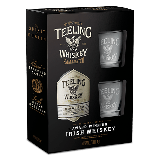 Coffret whisky Teeling Small Batch + 2 verres - Whisky - TEELING