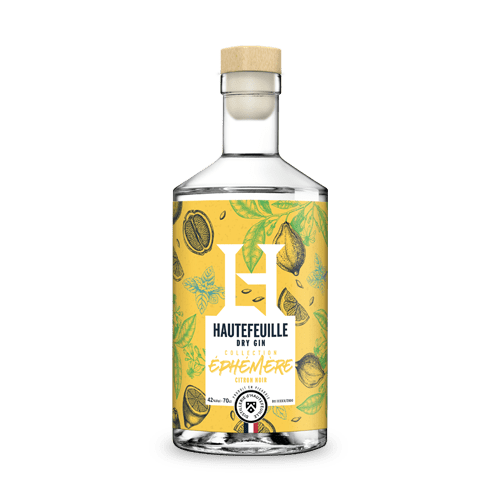 Gin éphémère français Hautefeuille - Gin - DISTILLERIE HAUTEFEUILLE