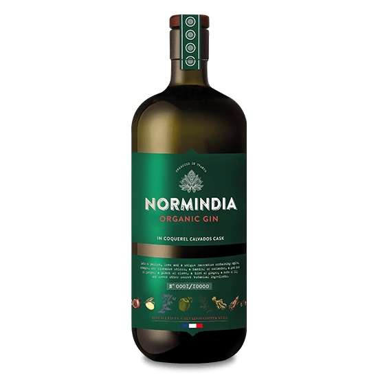 Gin français Normindia Gin Bio - Gin - NORMINDIA