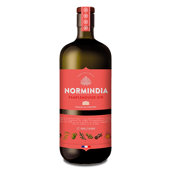 Gin français Normindia Pamplemousse - Gin - NORMINDIA