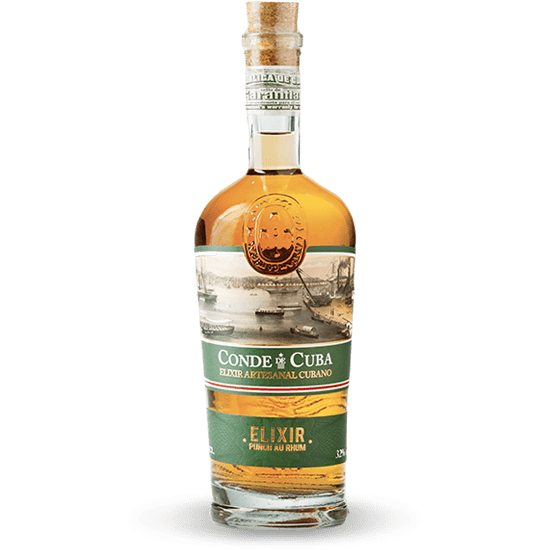 Liqueur de rhum Conde de Cuba Elixir - Les arrangés - CONDE DE CUBA