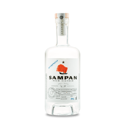 Rhum Blanc Sampan Overproof 54° - Rhum - SAMPAN
