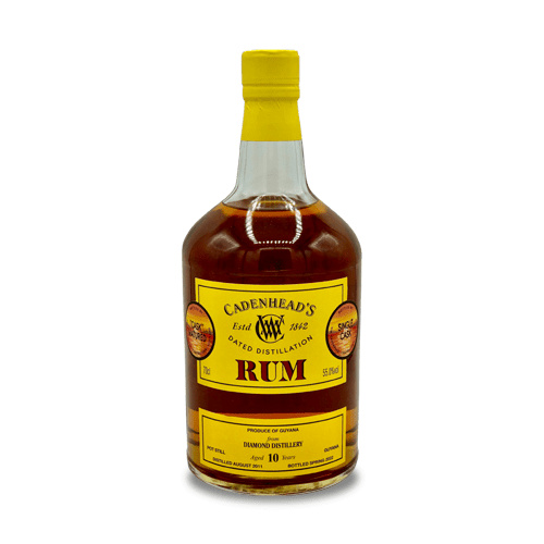 Rhum Vieux Cadenhead Diamond Distillery 10 ans 2011 - Rhum - CADENHEADS