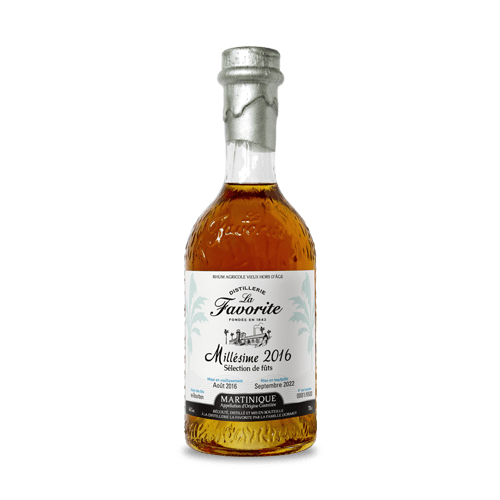 Rhum Vieux La Favorite Millésime 2016 - Rhum - LA FAVORITE