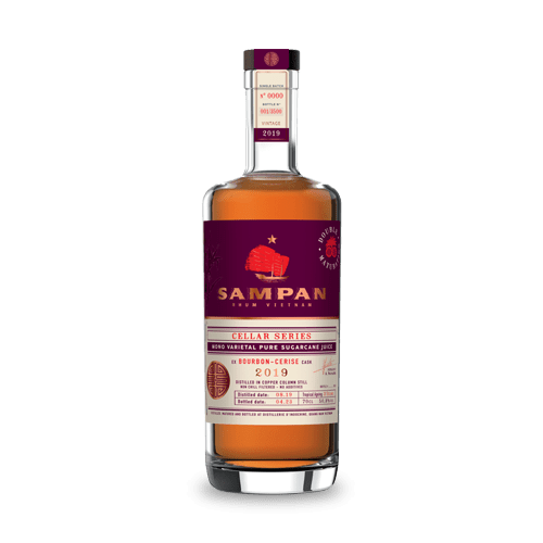 Rhum vieux Sampan Cellar Series Bourbon Cerise - Rhum - SAMPAN