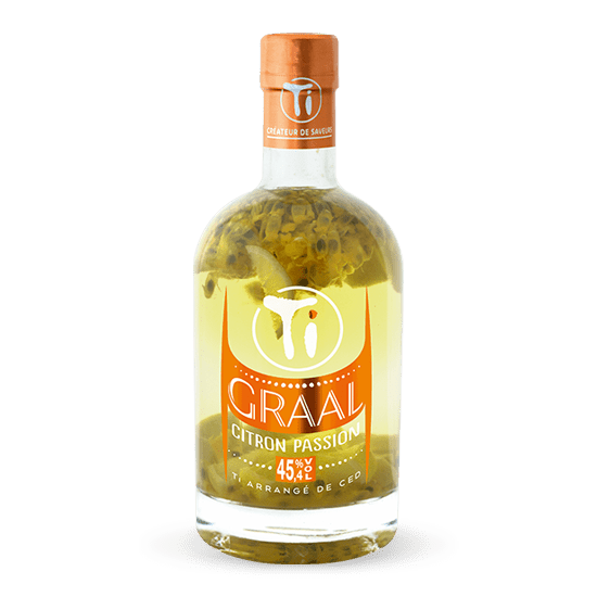 Ti GRAAL Citron Passion 1,5L - Les arrangés - LES RHUMS DE CED&