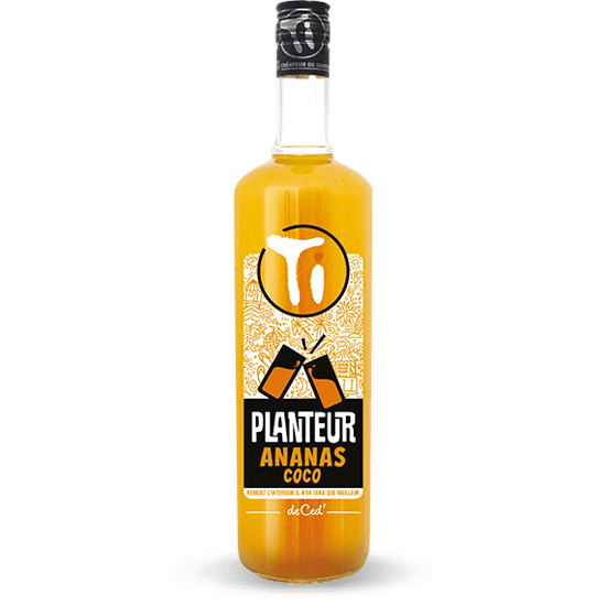 Ti Planteur de Ced’ Ananas Coco - Cocktails - LES RHUMS DE CED&