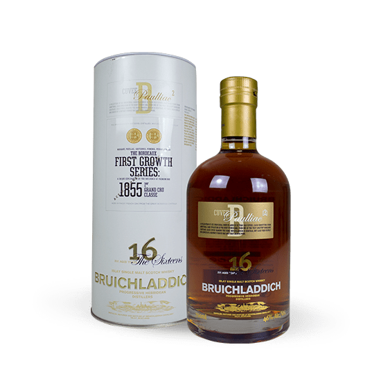 Whisky Bruichladdich 16 ans First Growth Series Paulliac - Cave Privée de M Dugas - CAVE PRIVÉE DE M. DUGAS