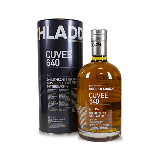 Whisky écossais Bruichladdich Cuvée 640 Eroica - Cave Privée de M Dugas - CAVE PRIVÉE DE M. DUGAS