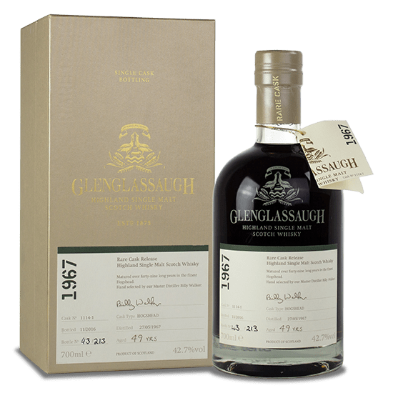 Whisky Glenglassaugh 1967 Single Cask - Single malts - GLENGLASSAUGH