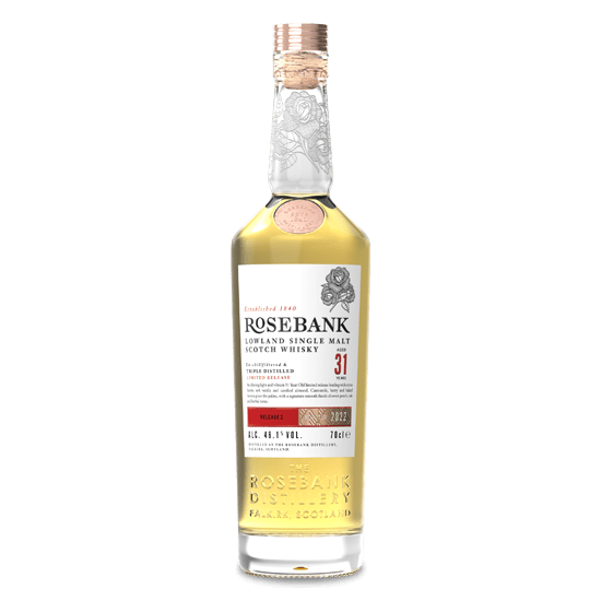 Whisky Single Malt Rosebank 31 ans - Single malts - ROSEBANK