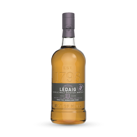 Whisky tourbé Ledaig 21 Ans 1998 Marsala Finish - Single malts - CAVE PRIVÉE DE M. DUGAS