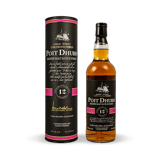 Whisky tourbé Poit Dhubh 12 ans - Whisky - POIT DHUBH