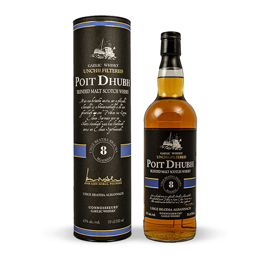 Whisky tourbé Poit Dhubh 8 ans - Blended whisky - POIT DHUBH